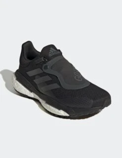 ADIDAS Solar Glide 5 GORE-TEX Shoes - Core Black/Grey Six/Carbon -Elevate Fitwear Sales Store GX9201 6 FOOTWEAR Photography Front Lateral Top View grey.small