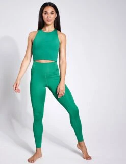 Dylan Bra - Saguaro -Elevate Fitwear Sales Store Girlfriend Collective DYLAN CROP BRA 1017 CG SAGUARO 0012