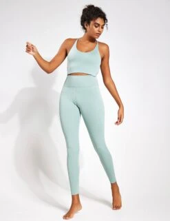 FLOAT High Waisted Legging - Chinoiserie -Elevate Fitwear Sales Store Girlfriend Collective FLOAT HIGH RISE LEGGING LONG 4021 HG Chinoiserie hg 0004