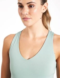 Zoe Tank - Chinoiserie -Elevate Fitwear Sales Store Girlfriend Collective Float Zoe Tank Cross Back 1024 HG Chinoiserie hg 0024