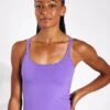 Gemma Scoop Tank - Retro Violet
