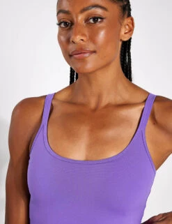Gemma Scoop Tank - Retro Violet -Elevate Fitwear Sales Store Girlfriend Collective GEMMA SCOOP TANK 1038 Retro Violet 0025