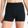 High Waisted Run Short - Black