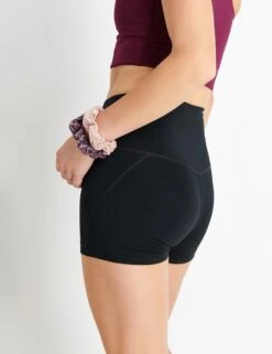 High Waisted Run Short - Black -Elevate Fitwear Sales Store Girlfriend Collective High Rise Run Short Black 53941 Black 0018