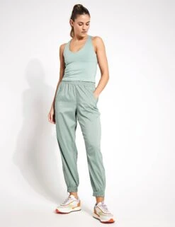 Summit Track Pant - Chinoiserie -Elevate Fitwear Sales Store Girlfriend Collective Summit Track Pant 6011 HG Chinoiserie hg 0004