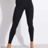 Compressive High Waisted Legging - Black