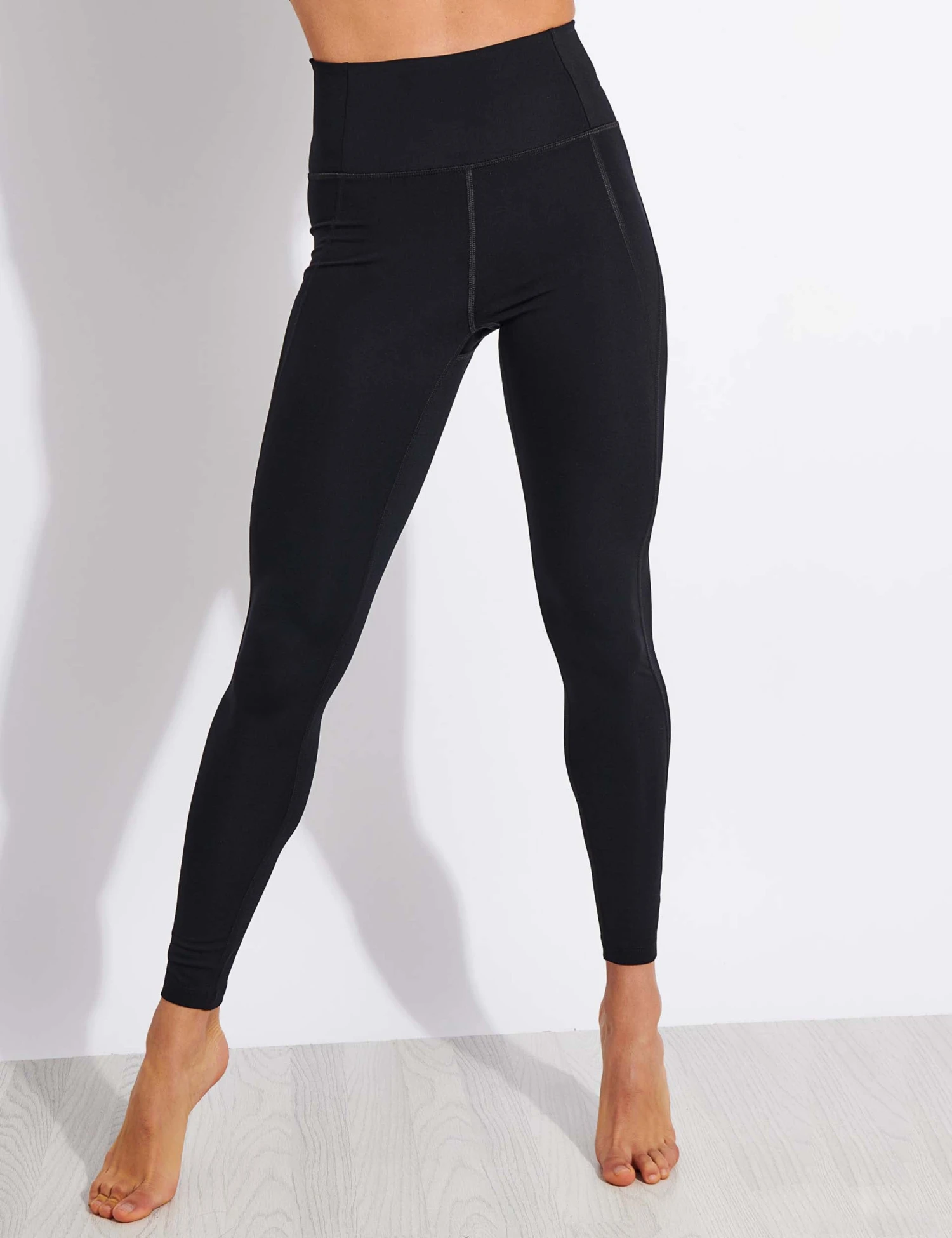 Compressive High Waisted Legging - Black 1 Compressive High Waisted Legging - Black