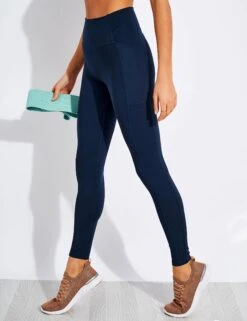 High Waisted Pocket Legging - Midnight