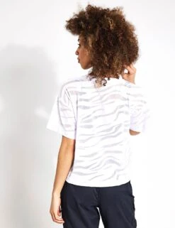 Lightweight Scoop Neck Relaxed T-Shirt - White -Elevate Fitwear Sales Store Goodmove CONVERTIBLE WALKING TROUSER 5943 BLA 0004