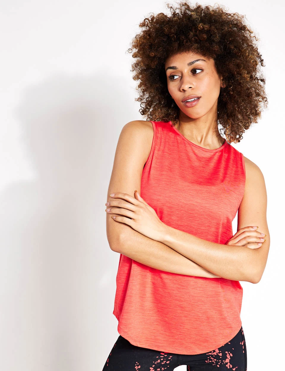 Relaxed Vest Top - Flame 1 Relaxed Vest Top - Flame