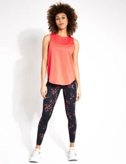 Relaxed Vest Top - Flame 7 Relaxed Vest Top - Flame -Elevate Fitwear Sales Store Goodmove Jaspe relaxed vest 5181A FLA 0009