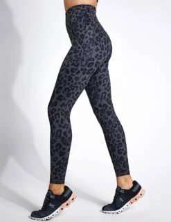 Becca Legging - Mineral Grey Leopard -Elevate Fitwear Sales Store LILYBOD Becca Leopard Legging LL131 MGLP Mineral Grey Leopard 0006