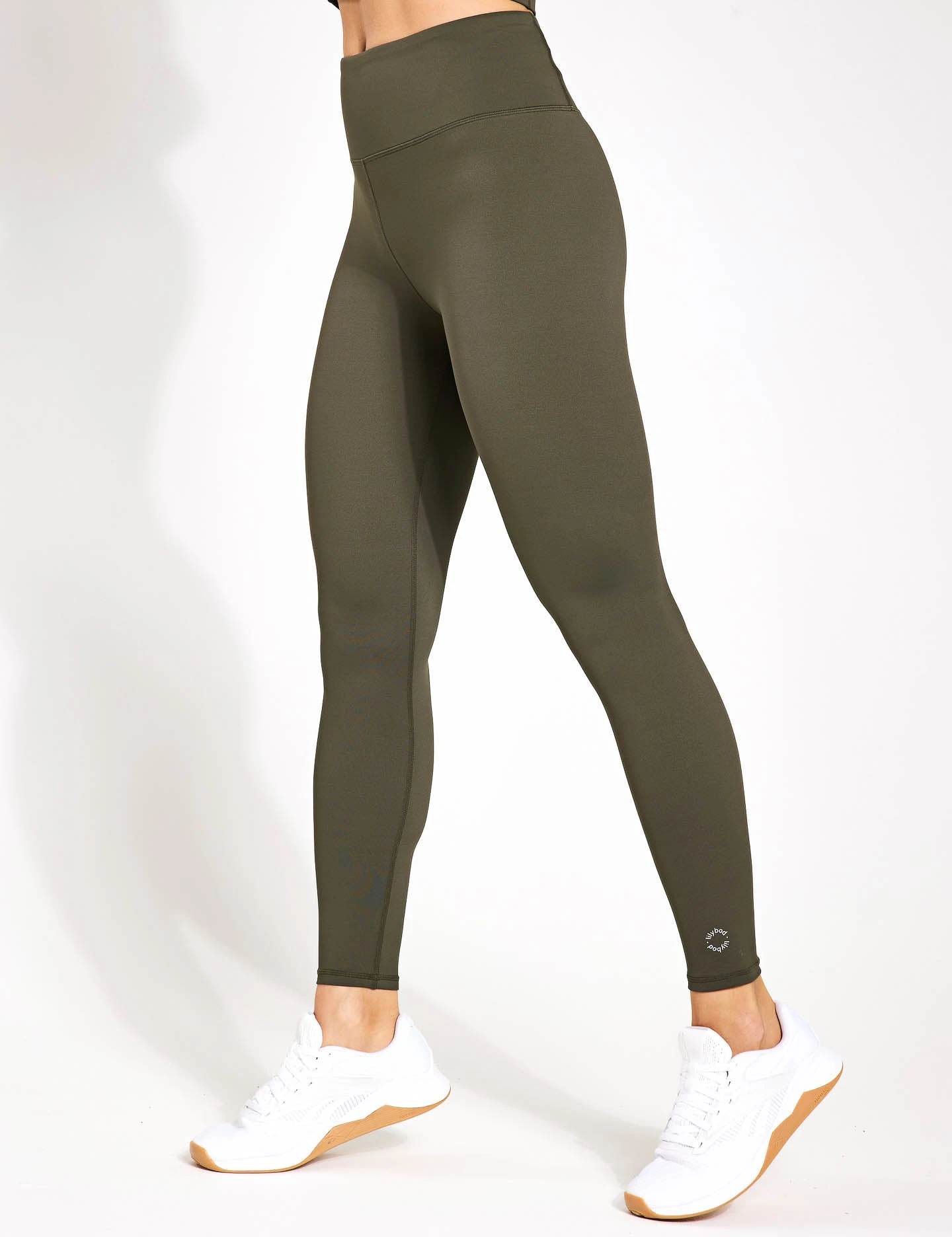 Camila Full Length Legging - Army Green 1 Camila Full Length Legging - Army Green