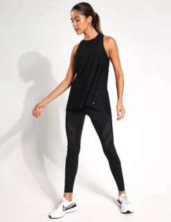 Kendall-XR Tank Top - Smoke Black -Elevate Fitwear Sales Store Lilybod KENDALL TANK TOP XR LT60 B Smoke Black 0009