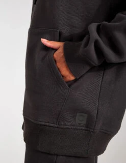 Lucy Hooded Sweater - Coal Grey -Elevate Fitwear Sales Store Lilybod Lucy Hooded Fleece Sweat LT68 CLG Coal Grey 0019