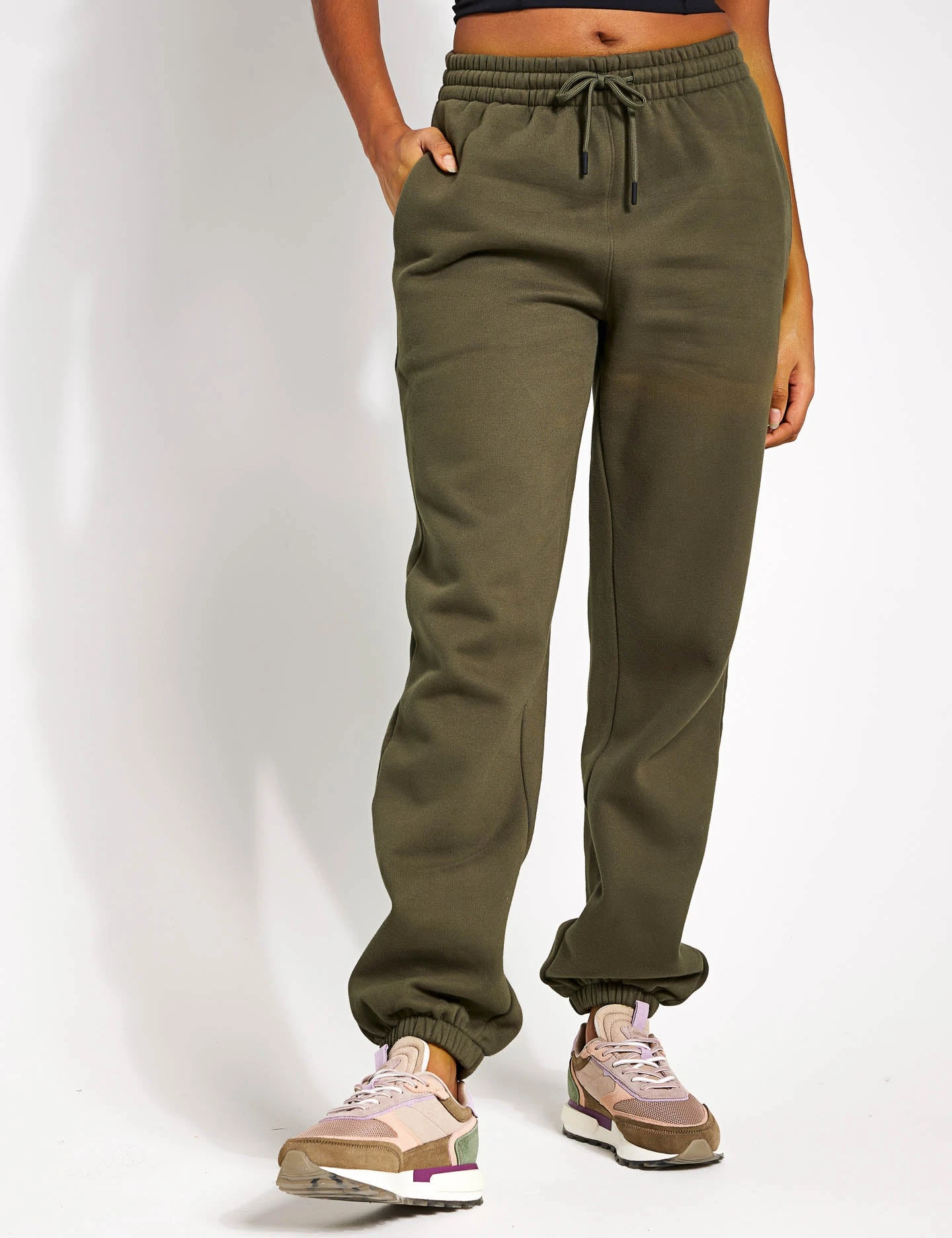 Lucy Track Pants - Olivine 1 Lucy Track Pants - Olivine