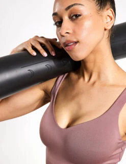 Nike Alate Bra Tank - Smokey Mauve/White -Elevate Fitwear Sales Store NIKE alate bra tank mauve white fn0543 208 FN0543 208 S 0027