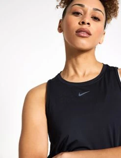 Nike One Classic Dri-FIT Tank Top - Black -Elevate Fitwear Sales Store NIKE one classic dri fit tank top black fn2808 010 FN2808 010S 0008