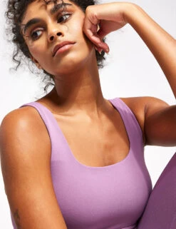 Nike Alate Ellipse Longline Bra - Violet Dust/White -Elevate Fitwear Sales Store Nike Alate Ellipse Long Line Bra do6619 536 Violet White 0020
