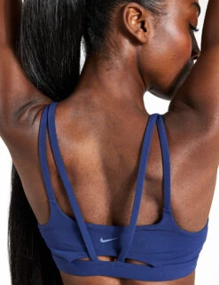 Nike Alate Trace Bra - Midnight Navy/White -Elevate Fitwear Sales Store Nike Alate Trace Bra do6608 410 Navy White 0015 d17c2954 db70 41d6 af45 27821e4c699c
