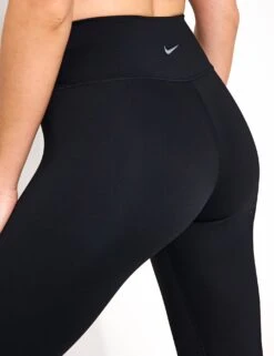 Nike One High Waisted Crop Leggings - Black 6 Nike One High Waisted Crop Leggings - Black -Elevate Fitwear Sales Store Nike One High Waisted Crop Leggings Black FN3236 010 S 0008