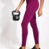 Nike Universa High Waisted Leggings - Bordeaux/Black