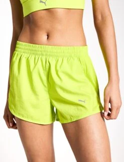 Puma Run Favourite Velocity 3" Running Shorts - Lime Pow
