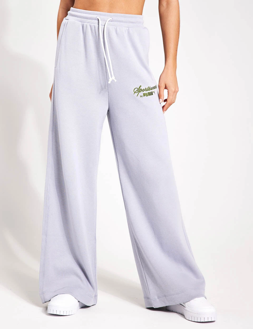 Puma CLASSICS+ Relaxed Sweatpants - Gray Fog 1 Puma CLASSICS+ Relaxed Sweatpants - Gray Fog