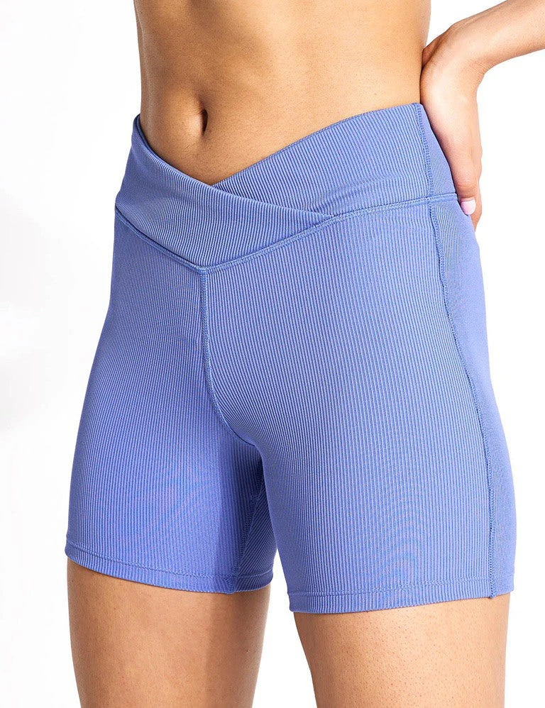 Reebok Studio High Waisted Bike Short - Step Purple 1 Reebok Studio High Waisted Bike Short - Step Purple