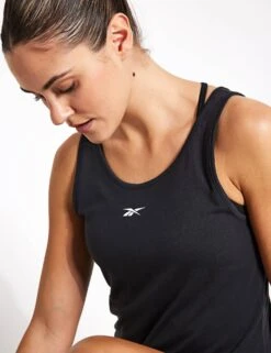 Reebok ID Train Supremium Tank Top - Night Black -Elevate Fitwear Sales Store Reebok ID TRAIN SUPREMIUM TANK 100075422 NGHBLK 0015