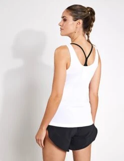Reebok ID Train Supremium Tank Top - White -Elevate Fitwear Sales Store Reebok ID TRAIN SUPREMIUM TANK 100076277 WHITE 0019