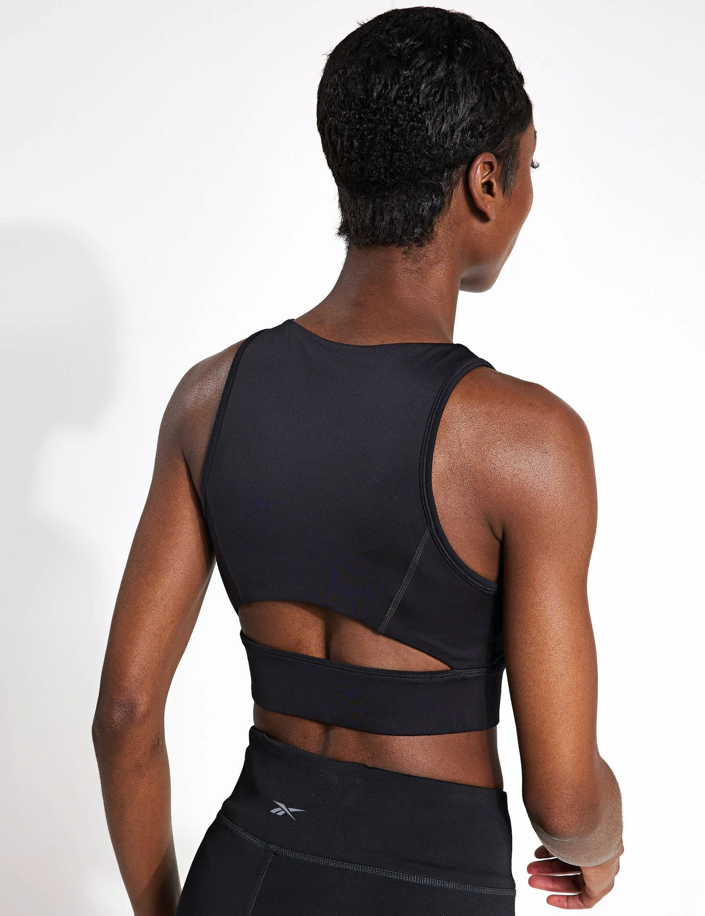 Reebok ID Train High-Support Bra - Night Black 2 Reebok ID Train High-Support Bra - Night Black - Image 2