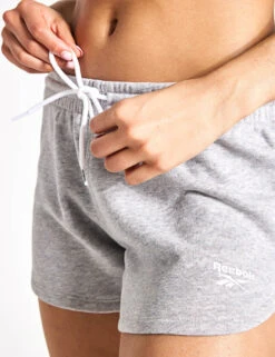 Reebok Identity French Terry Shorts - Medium Grey Heather -Elevate Fitwear Sales Store Reebok identity french terry shorts medium grey heather 100012566MGREYHS 0016