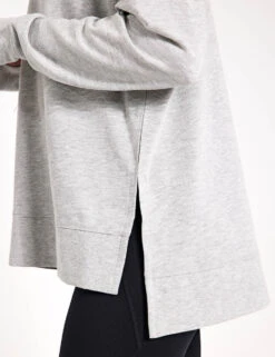 Sweaty Betty After Class Longline Sweatshirt - Light Grey Marl 6 Sweaty Betty After Class Longline Sweatshirt - Light Grey Marl -Elevate Fitwear Sales Store Sweaty Betty After Class Longline Sweatshirt SB8985BLIGHT GREY MARLS 0024