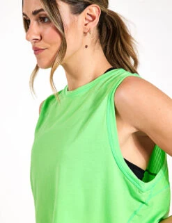 Sweaty Betty Breathe Easy Crop Muscle Vest - Zest Green 6 Sweaty Betty Breathe Easy Crop Muscle Vest - Zest Green -Elevate Fitwear Sales Store Sweaty Betty Breathe Easy Crop Muscle Vest SB9083ZEST GREENS 0027