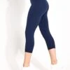 Sweaty Betty Power Cropped Gym Leggings - Navy Blue