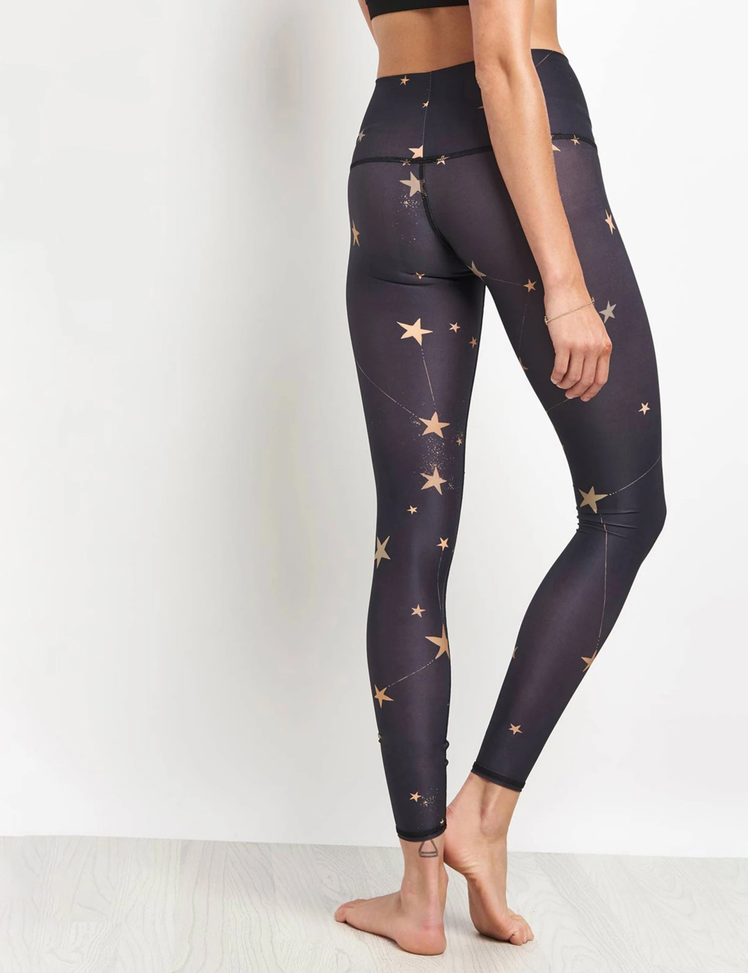 Great Star Nation Hot Pant - Black 2 Great Star Nation Hot Pant - Black - Image 2