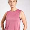 Varley Page Seamless Crop Tank - Rose Wine