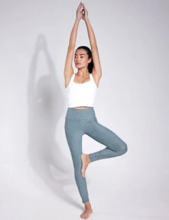 Vuori Clean Elevation Legging - Stormy Heather -Elevate Fitwear Sales Store VUORI CLEAN ELEVATION 7 8 LEGGING VW444 HSR STORMY HEATHER 0009