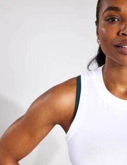 Vuori Energy Top - White -Elevate Fitwear Sales Store VUORI ENERGY TOP VW123 WHT WHITE 0019