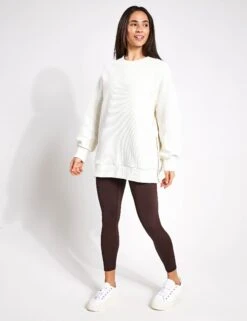 Varley Mae Boyfriend Sweat - Egret 6 Varley Mae Boyfriend Sweat - Egret -Elevate Fitwear Sales Store Varley MAE BOYFRIEND SWEAT VAR01595 0017