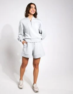 Varley Davidson Sweat - Mirage Grey 7 Varley Davidson Sweat - Mirage Grey -Elevate Fitwear Sales Store Varley Sweats Davidson Sweat Mirage Grey 00003