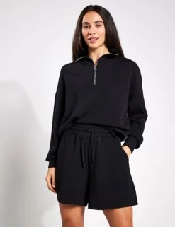 Varley Alder High Waisted Short 5" - Black -Elevate Fitwear Sales Store Varley alder short VAR00980 BLA 0003