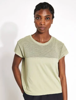 Varley Calloway Boxy Tee - Tea