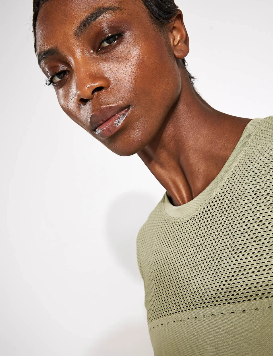 Varley Calloway Boxy Tee - Tea 3 Varley Calloway Boxy Tee - Tea - Image 3