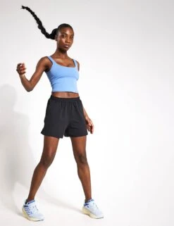 Vuori Boyfriend Short - Black Heather -Elevate Fitwear Sales Store Vuori Boyfriend Short VW3007 HBK Black Heather 0016