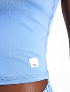 Vuori Daily Crop - Isle Blue -Elevate Fitwear Sales Store Vuori Daily Crop VW1027 IBL Isle Blue 0043