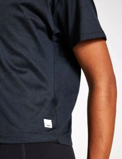 Vuori Energy Tee - Black Heather -Elevate Fitwear Sales Store Vuori Energy Tee Black Heather VW1011 HBK Black Heather 0026