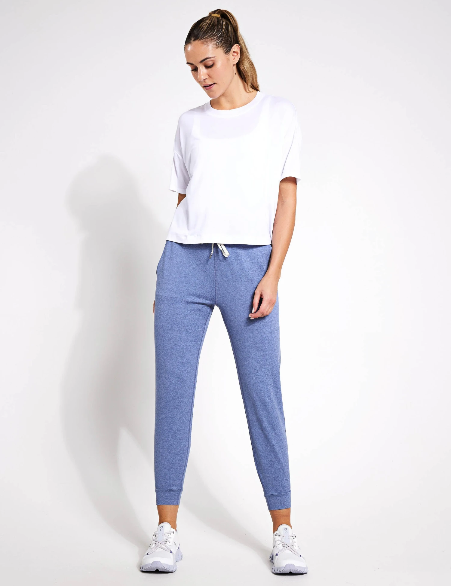 Vuori Energy Tee - White 2 Vuori Energy Tee - White - Image 2