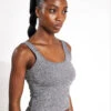 Vuori Halo Essential Tank - Heather Grey